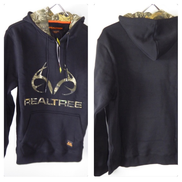 Realtree Camo Pullover Hoodie Hooded Sweatshirt Embroidered NWT Hunting - Picture 2 of 8